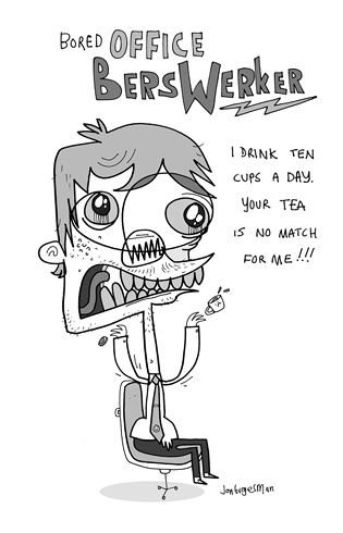 Bored Office BersWerker