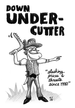 Down Undercutter